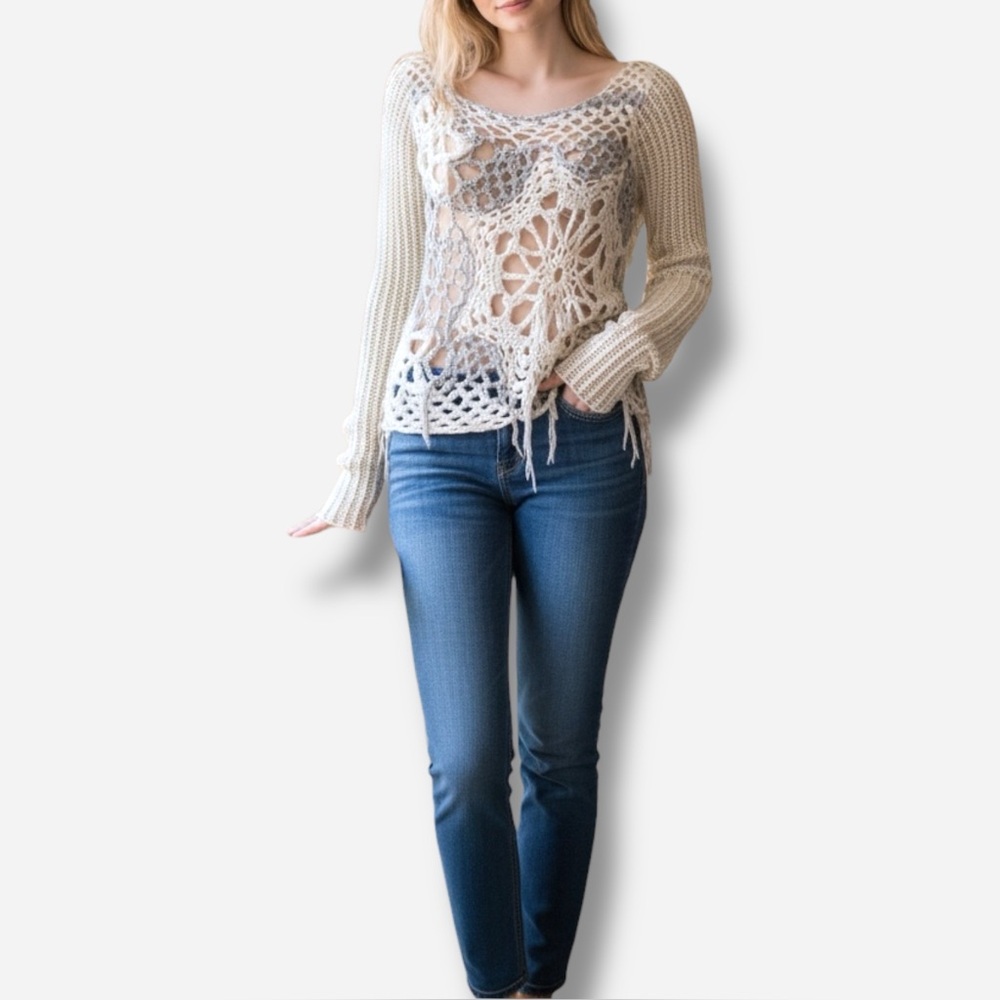 🌸New🌸 Free People Sweater Sz Medium NWT $198